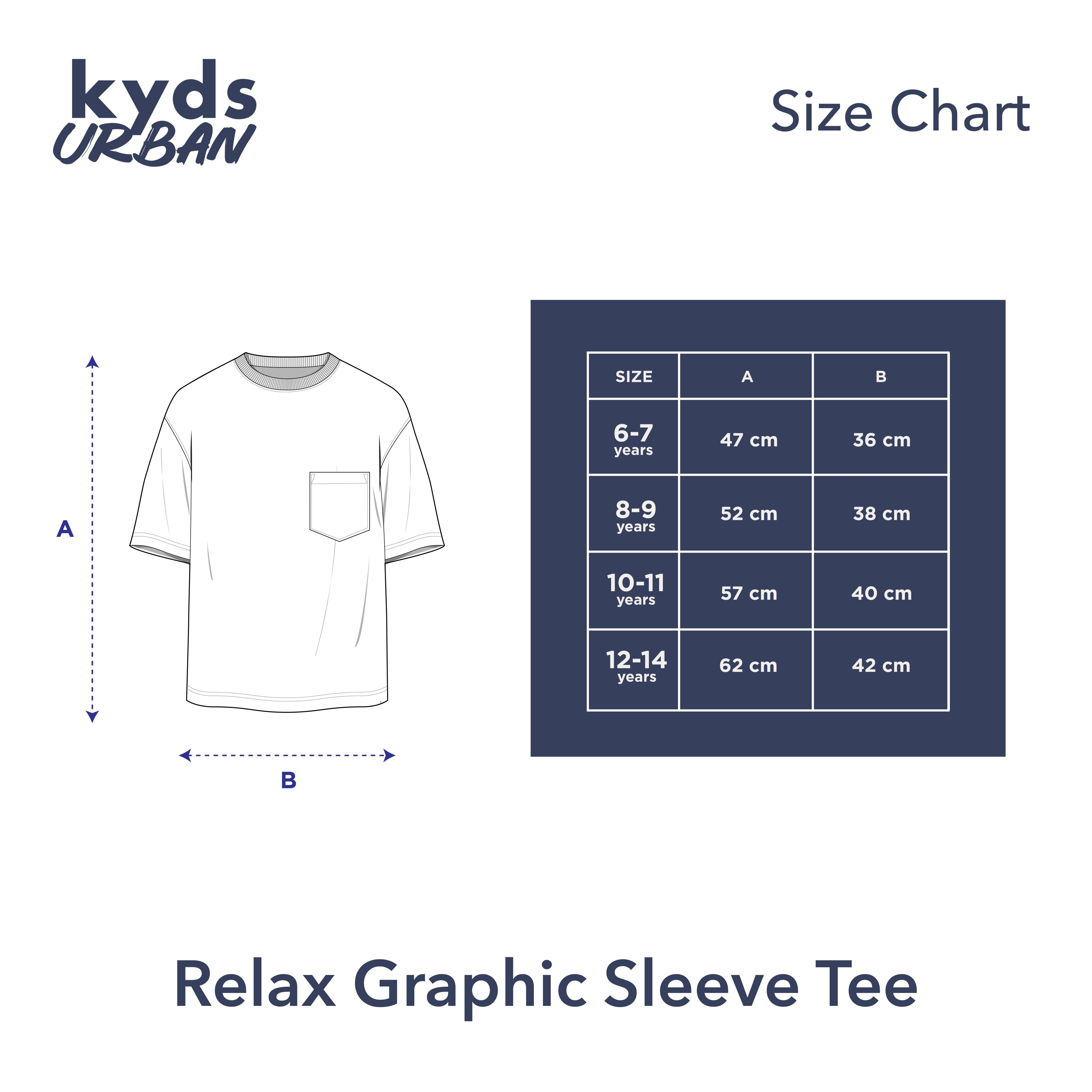 Relax Graphic Sleeve Tee