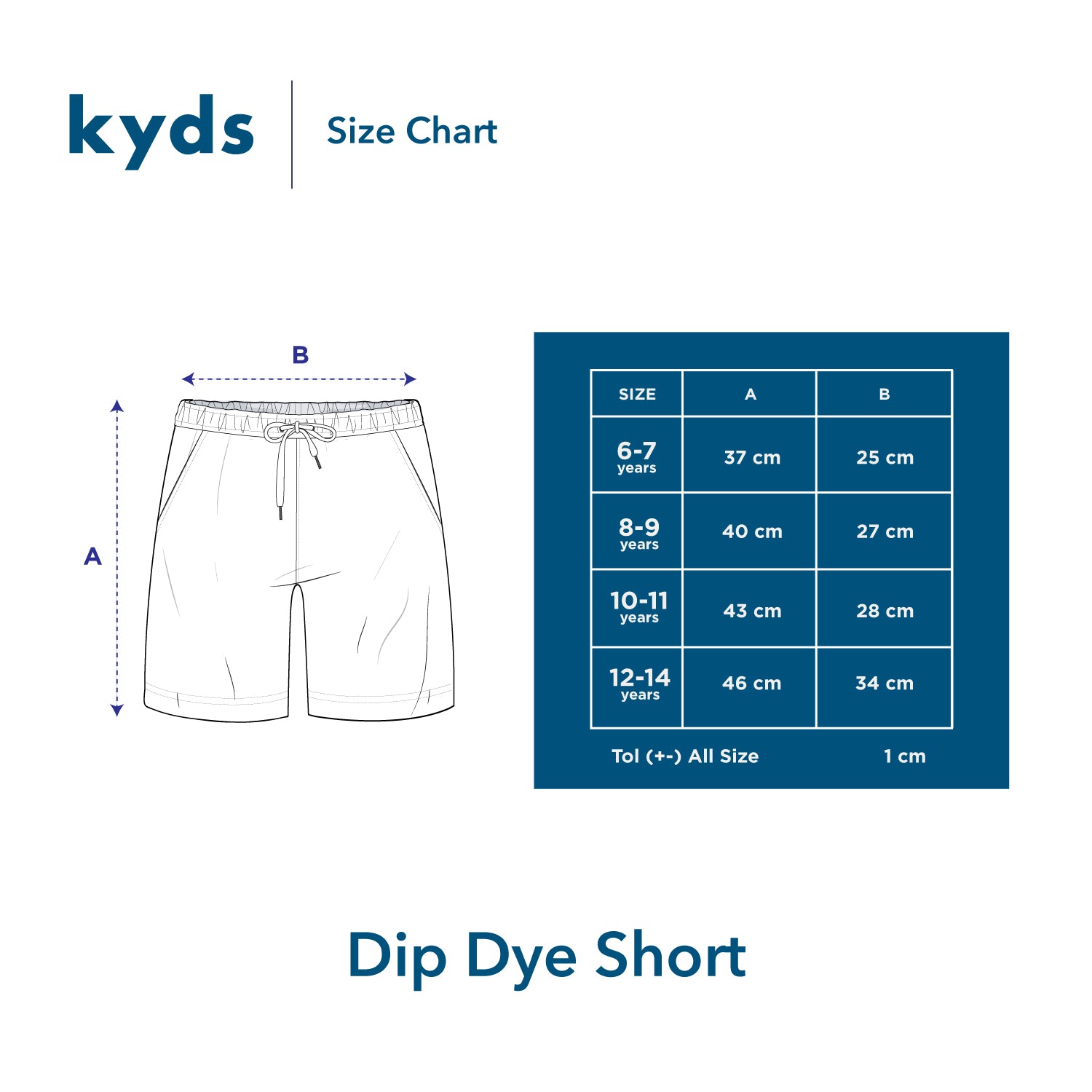 Dip Dye Short